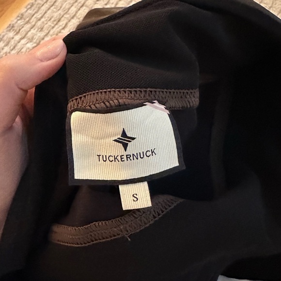 Tuckernuck Brown Leather Leggings - Picture 4 of 4